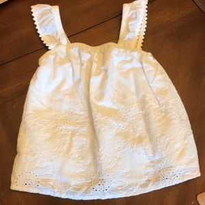 Girls white top